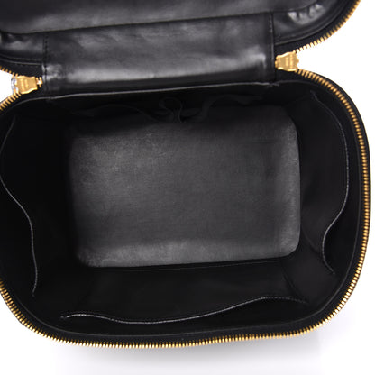 Chanel Caviar CC Vanity Train Case Black 5 of 10