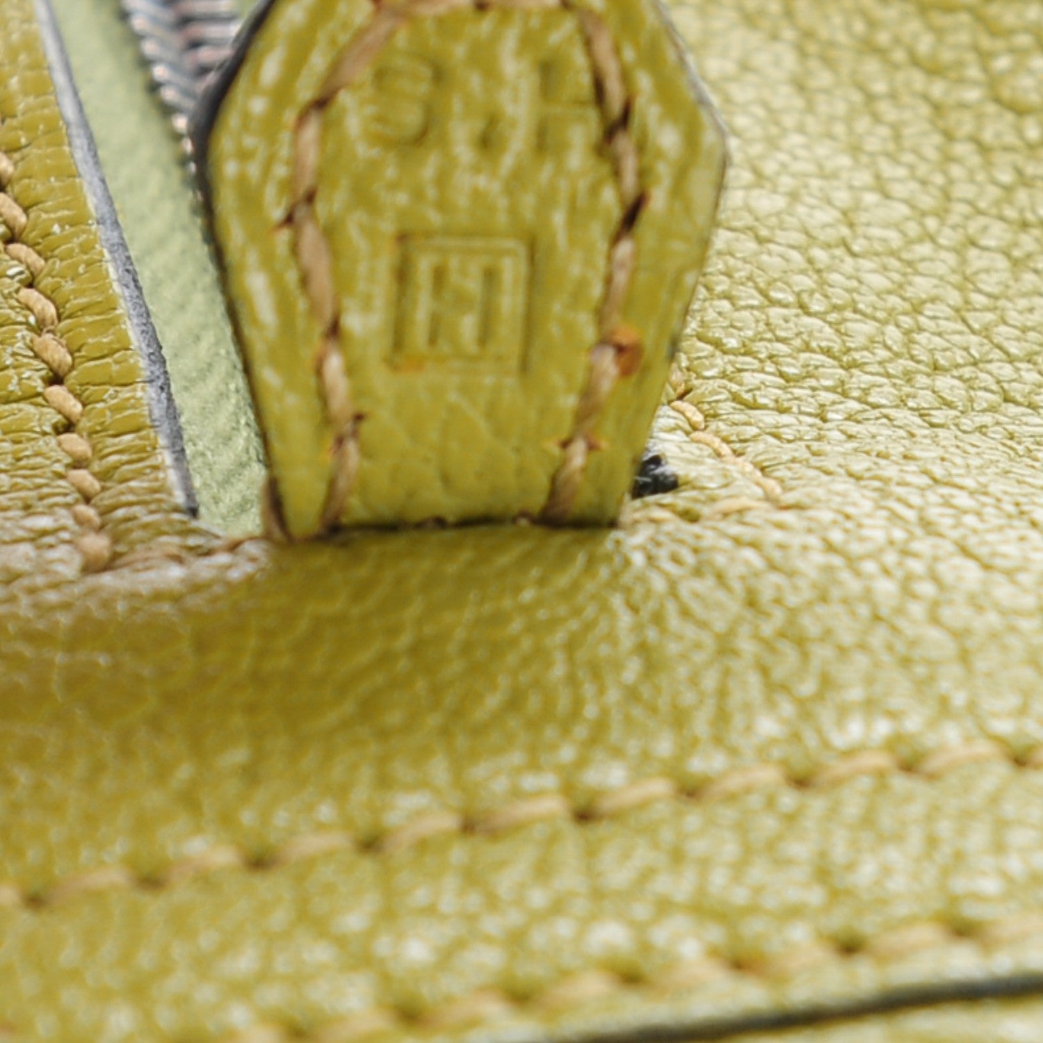Hermes Chevre Mysore Plume 21 Vert Anis 8 of 9