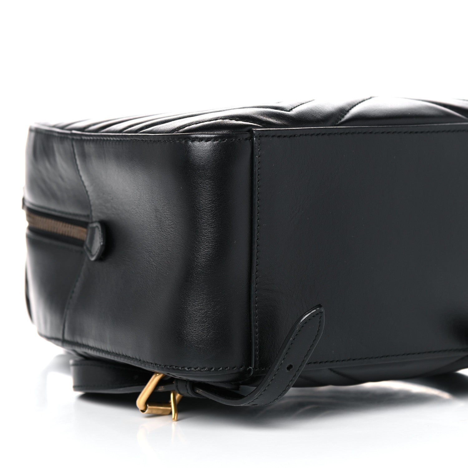 Gucci Calfskin Matelasse GG Marmont Backpack Black 9 of 12