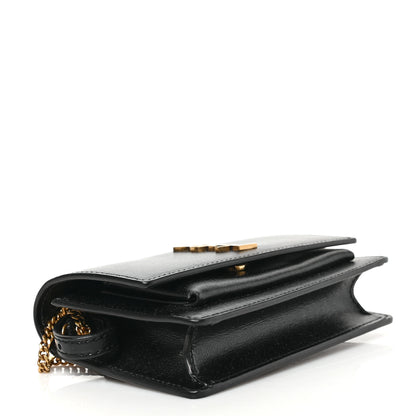 Saint Laurent Smooth Calfskin Sunset Baby Belt Bag Black 4 of 8