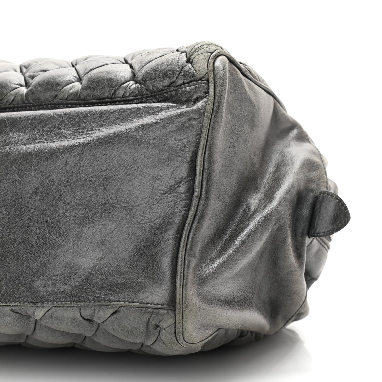 Balenciaga Chevre Quilted Matelasse MM Gris Fossile 9 of 14