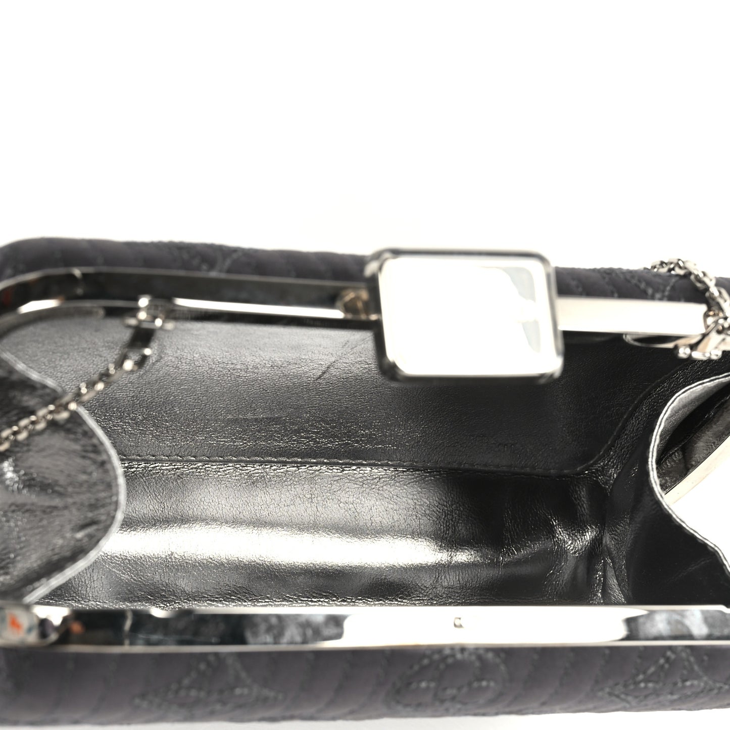 Monogram Motard Minaudiere Clutch Grey