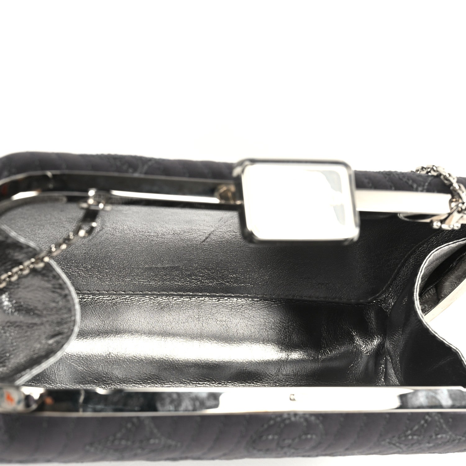 Louis Vuitton Monogram Motard Minaudiere Clutch Grey 4 of 7