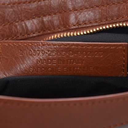 Balenciaga Agneau Classic Gold Hardware Town Marron Cognac 7 of 9