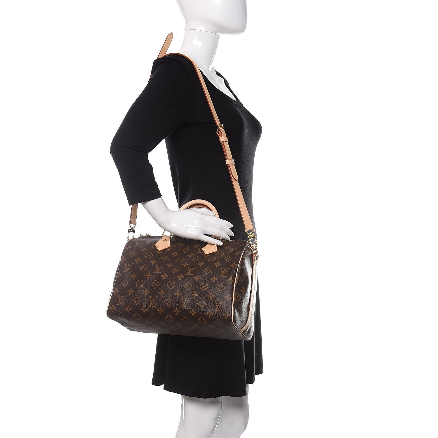 Louis Vuitton Monogram Speedy Bandouliere 30 2 of 10
