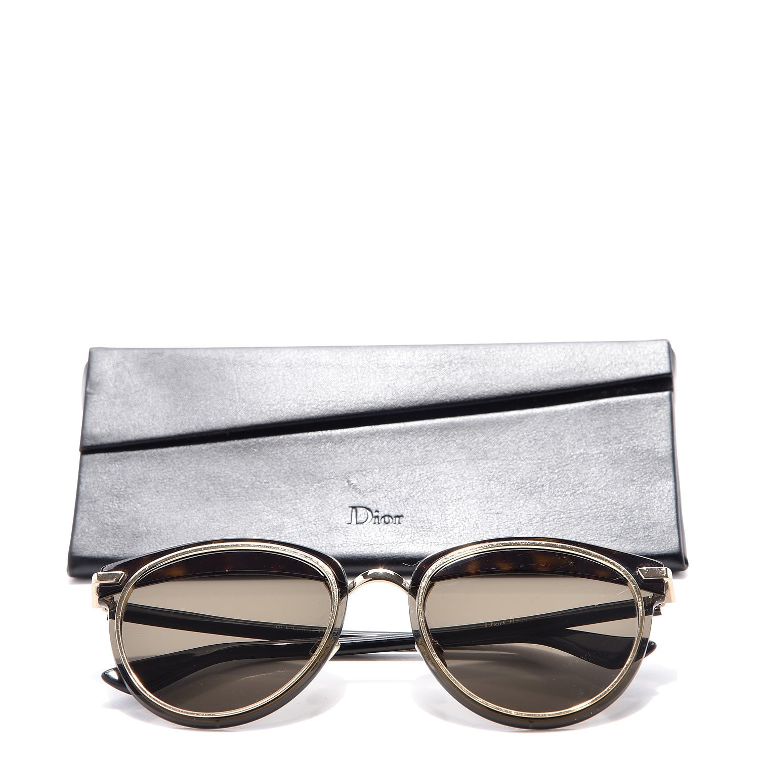 Christian Dior Offset 1 Sunglasses Havana Black 7 of 7