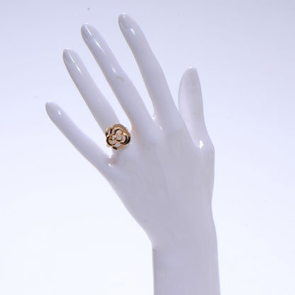 Chanel 18K Gold Profil de Camelia Ring 6 2 of 7