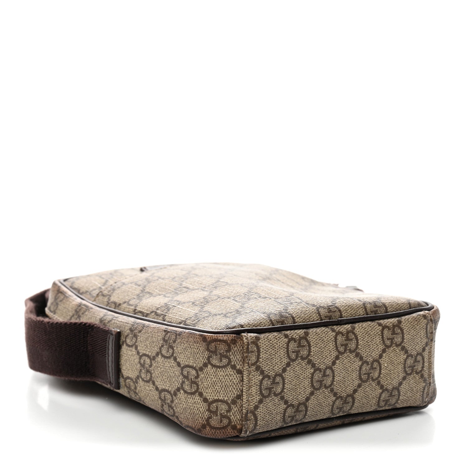 Gucci GG Plus Monogram Messenger Bag Ebony 4 of 12