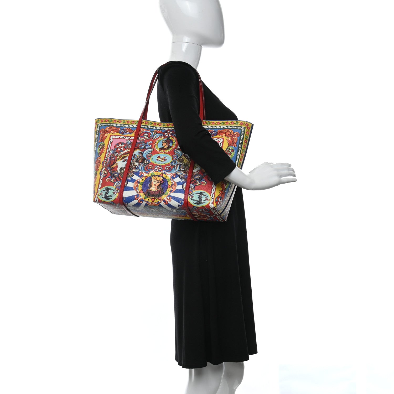 Dolce & Gabbana Dauphine Printed Escape Portofino Tote 2 of 8