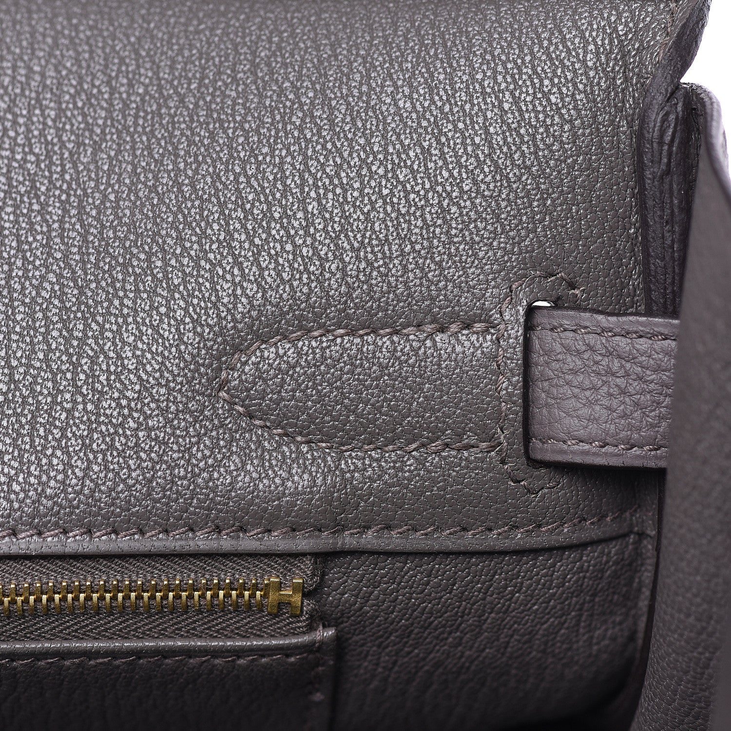 Hermes Togo Birkin 30 Etain 12 of 28