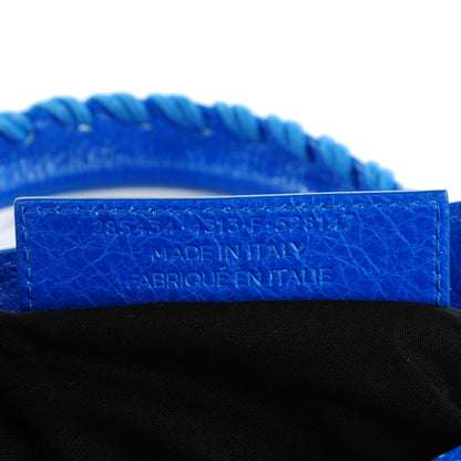 Balenciaga Agneau Giant 12 Silver Hardware Town Bleu Lazuli 8 of 8