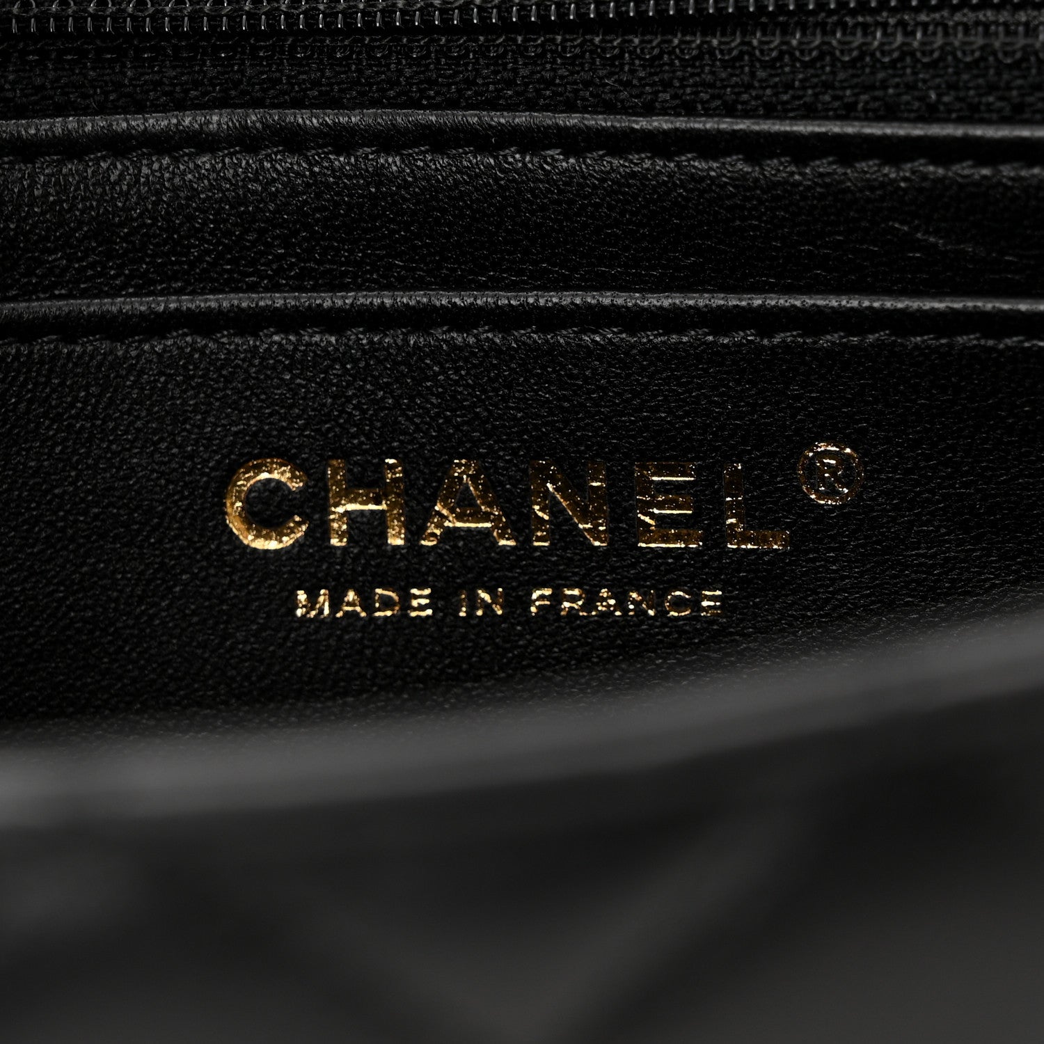 Chanel Lambskin Quilted Mini Rectangular Flap Black 6 of 10