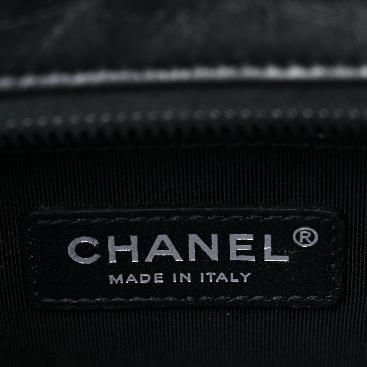 Chanel Aged Calfskin Chevron Quilted Small Gabrielle Hobo So Black 5 of 10