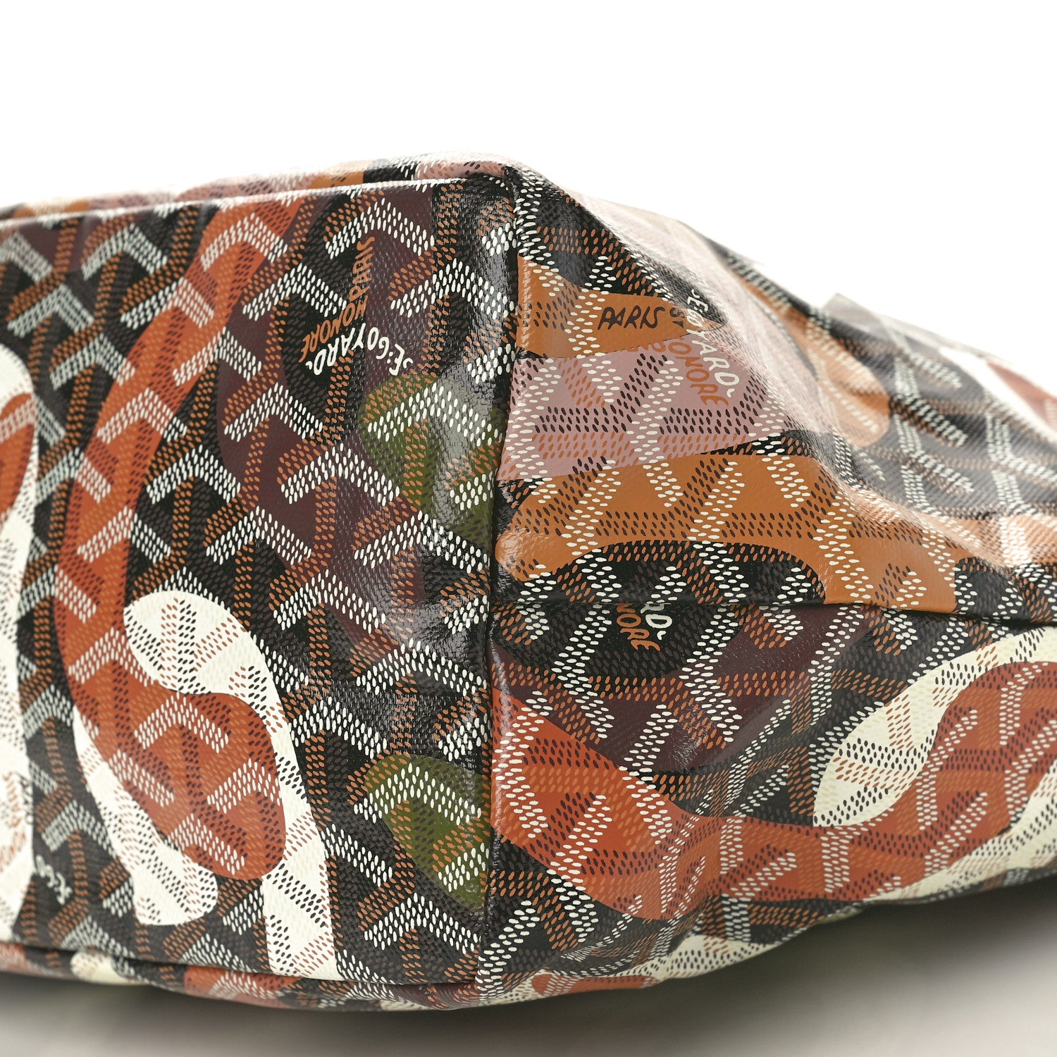 Goyard Goyardine Saint Louis Lettres Camouflage PM Black Pink Multicolor 11 of 11
