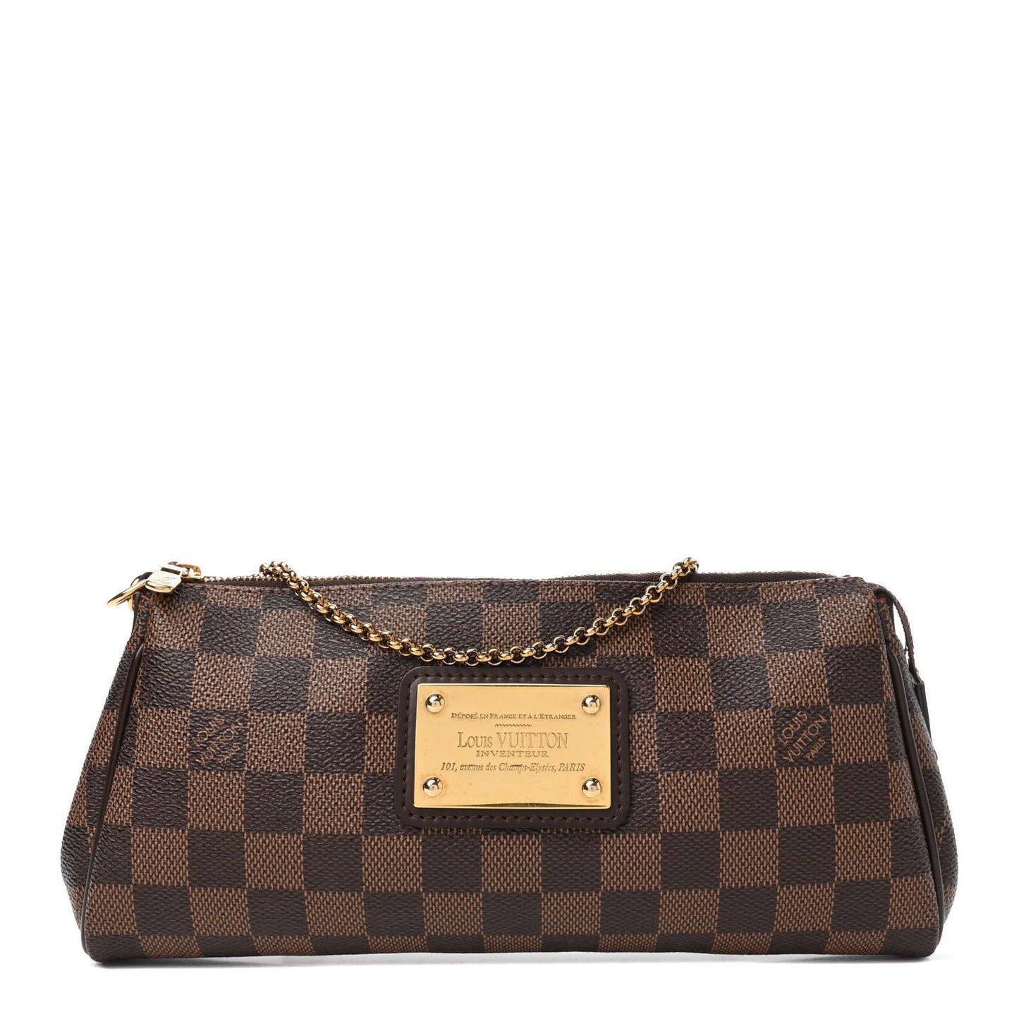 Damier Ebene Eva Clutch