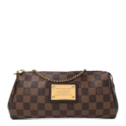 Louis Vuitton Damier Ebene Eva Clutch 1 of 4