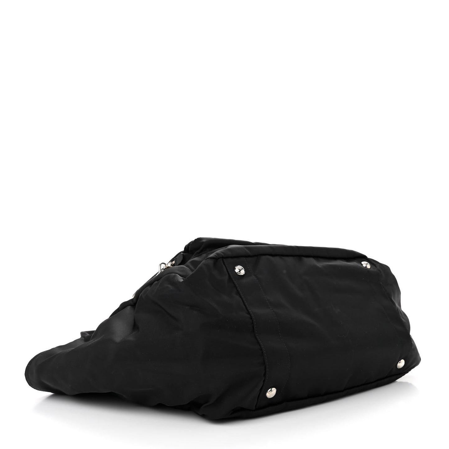 Tessuto Nylon Vela Diaper Bag Black
