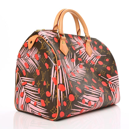 Louis Vuitton Monogram Jungle Dots Speedy 30 Sugar Pink Poppy 3 of 7
