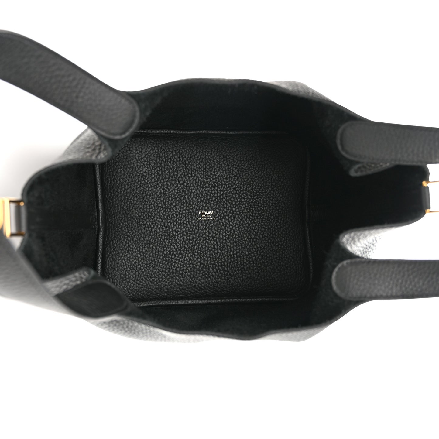 Taurillon Clemence Picotin Lock 22 MM Black