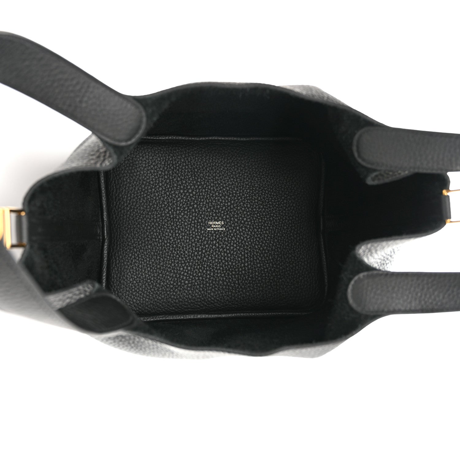 Hermes Taurillon Clemence Picotin Lock 22 MM Black 5 of 11