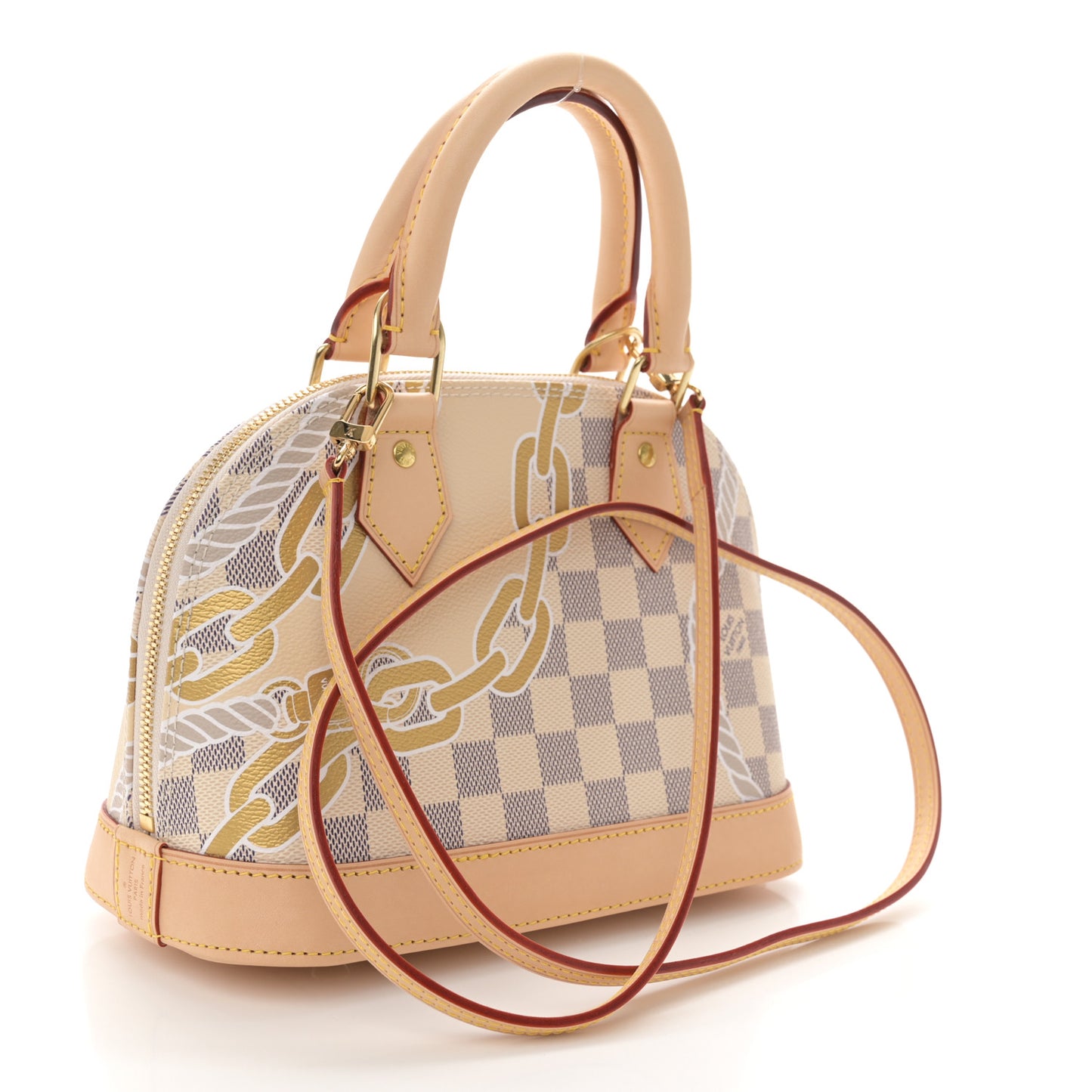Damier Azur Nautical Alma BB
