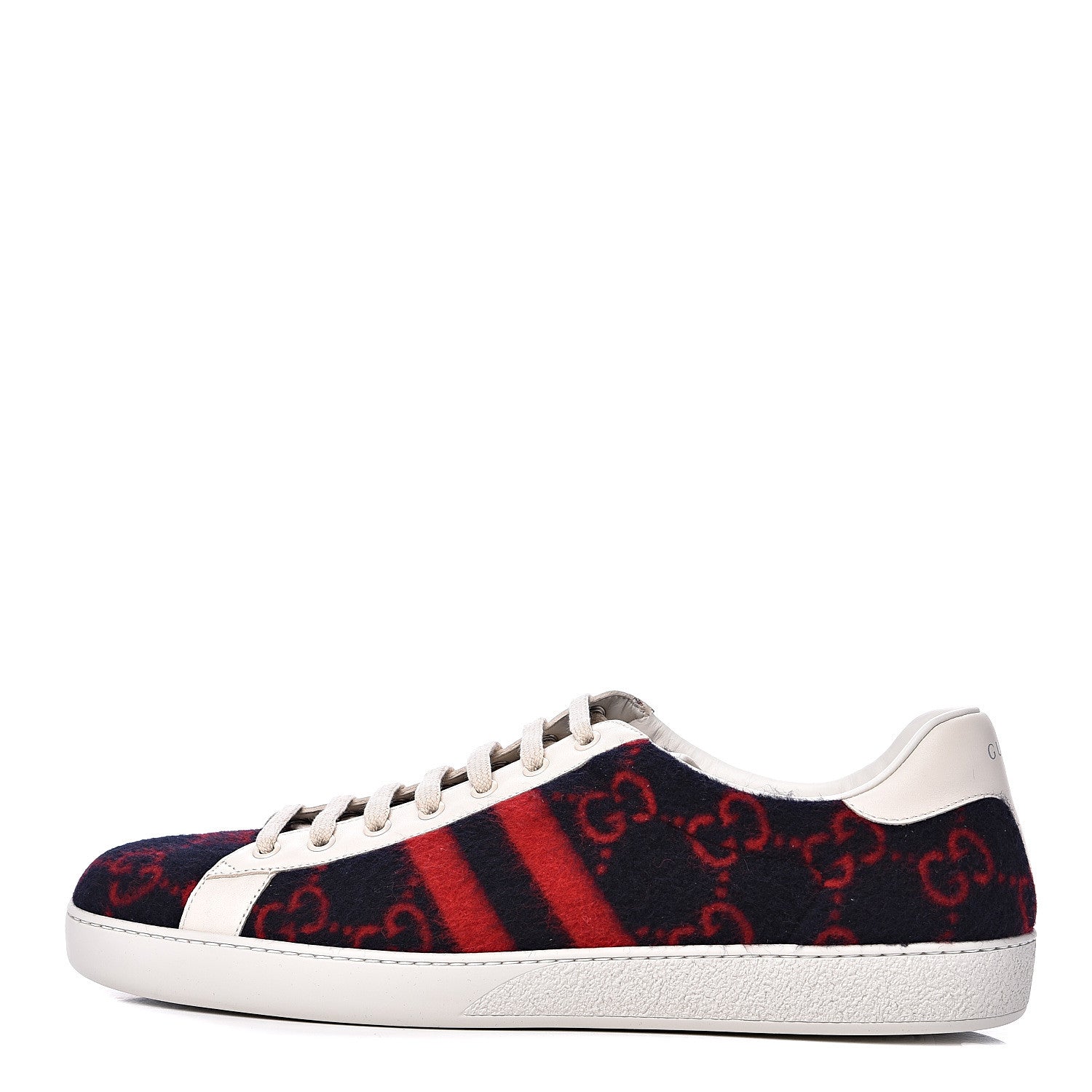 Gucci Covered Wool Big GG Monogram Mens Sneaker 13 Blue 1 of 10