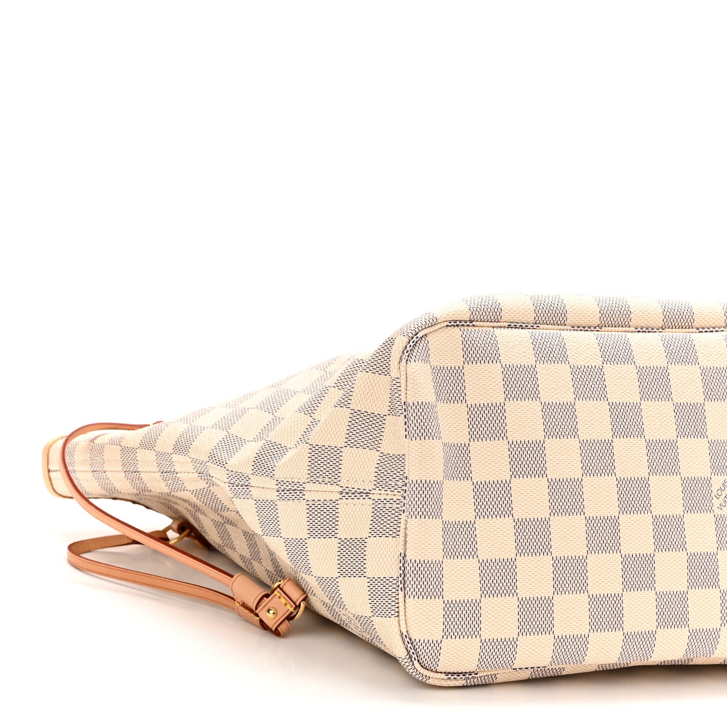Damier Azur Neo Neverfull MM Rose Ballerine
