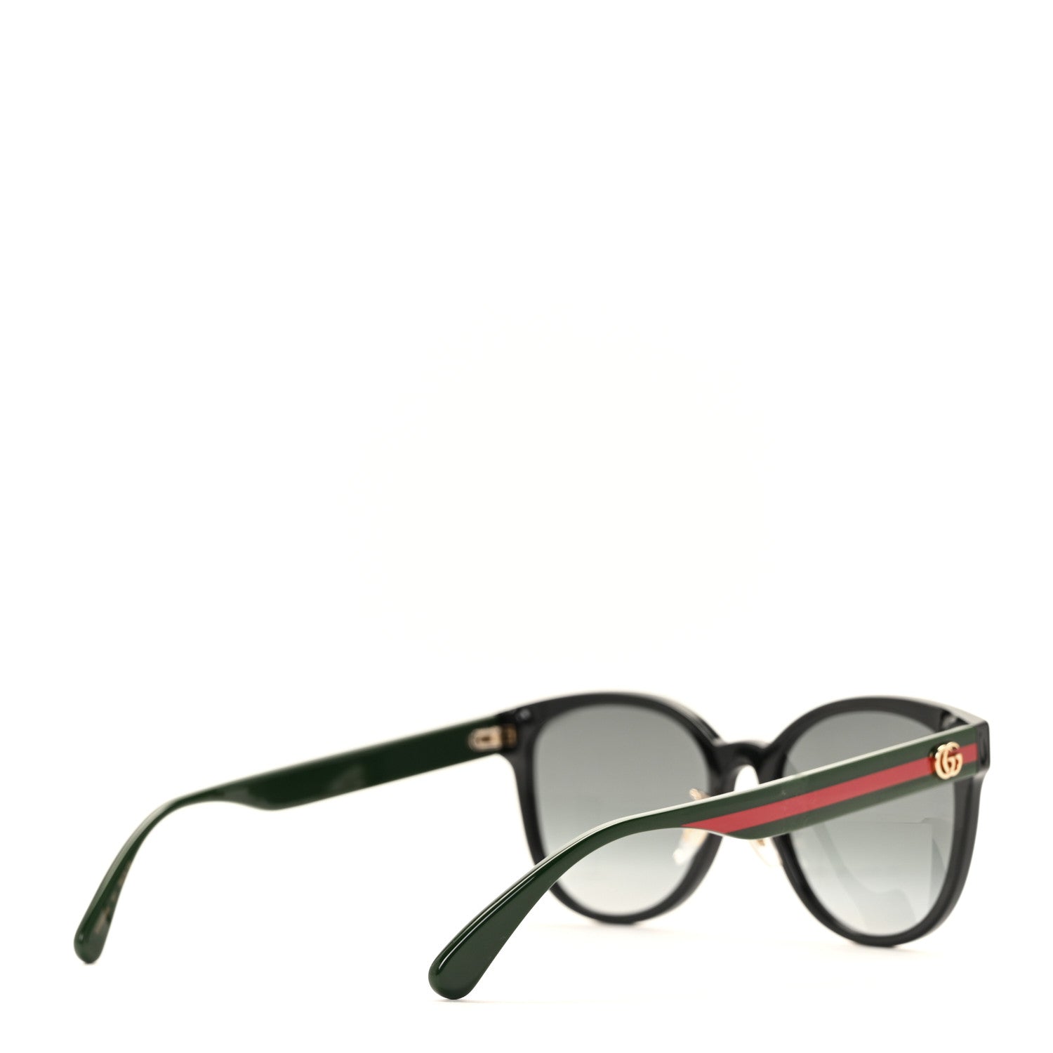 Gucci Acetate GG Web Round Eye Sunglasses GG0854SK Black 4 of 7