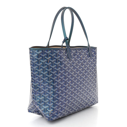 Goyard Iridescent Goyardine Saint Louis PM  Pearly Blue 4 of 11