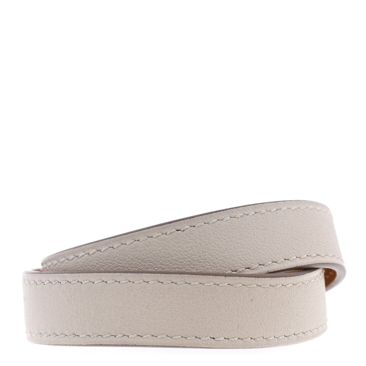 Hermes Swift Kelly Double Tour Bracelet XS White 3 of 6