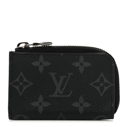 Louis Vuitton Monogram Eclipse Coin Purse 1 of 7