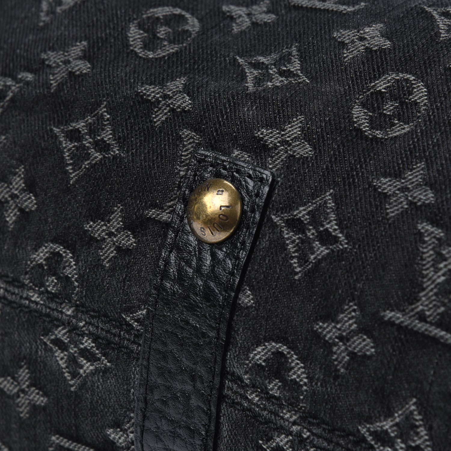 Louis Vuitton Denim Neo Cabby GM Black 20 of 31
