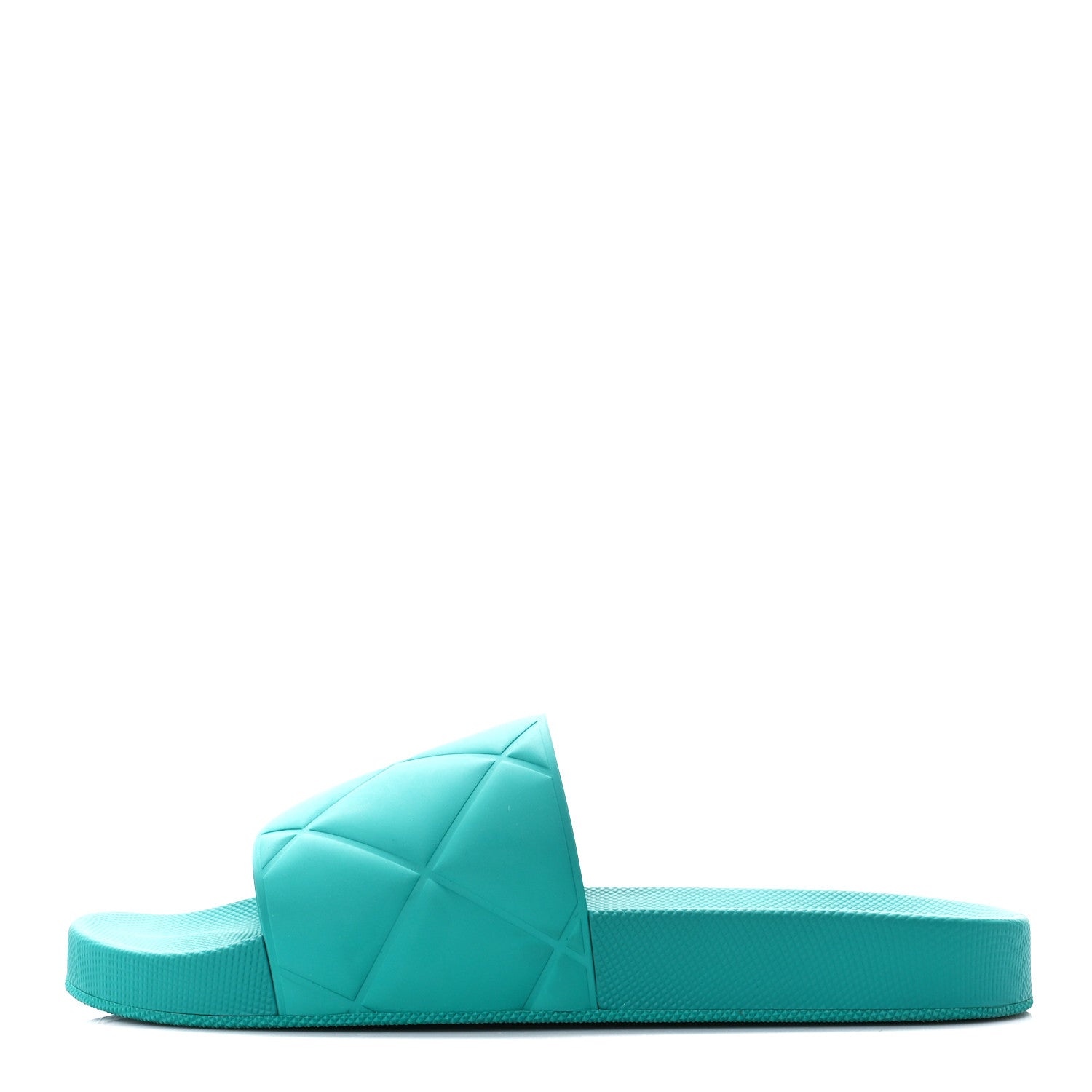 Bottega Veneta Rubber The Slider Sandals 40 Neptune 1 of 7