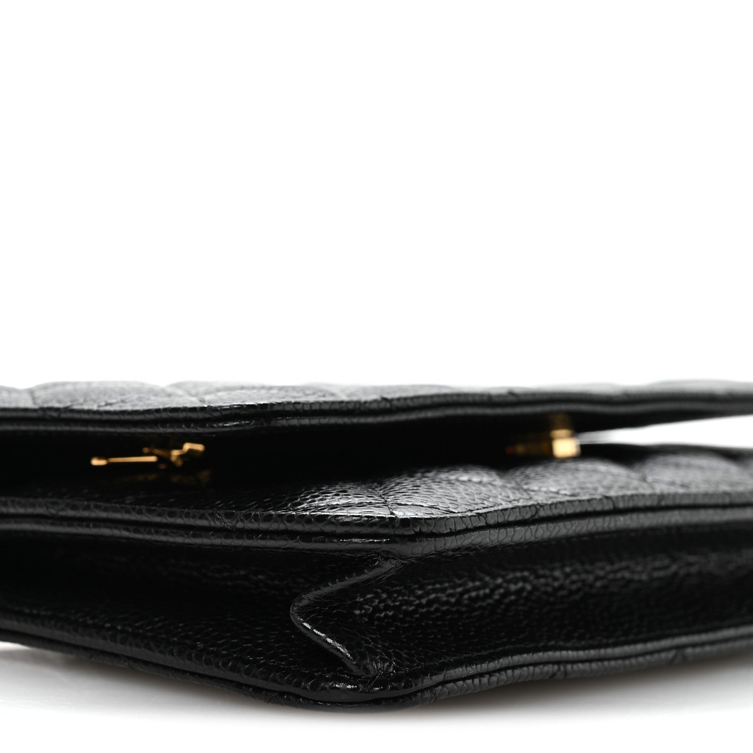Chanel Caviar Quilted Wallet On Chain WOC Black 9 of 11