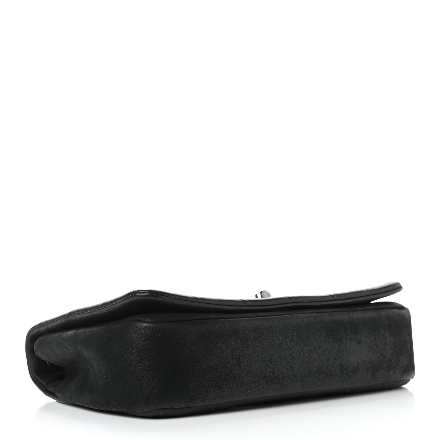 Chanel Calfskin Diamond Embossed New Chic Flap Black 4 of 14