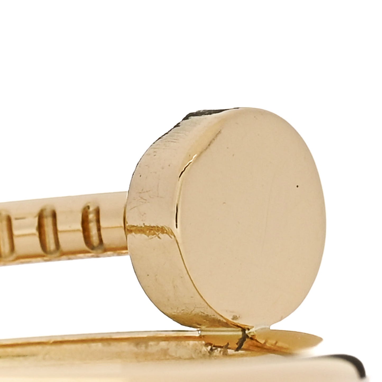 18K Yellow Gold Small Juste Un Clou Ring 54 6.75