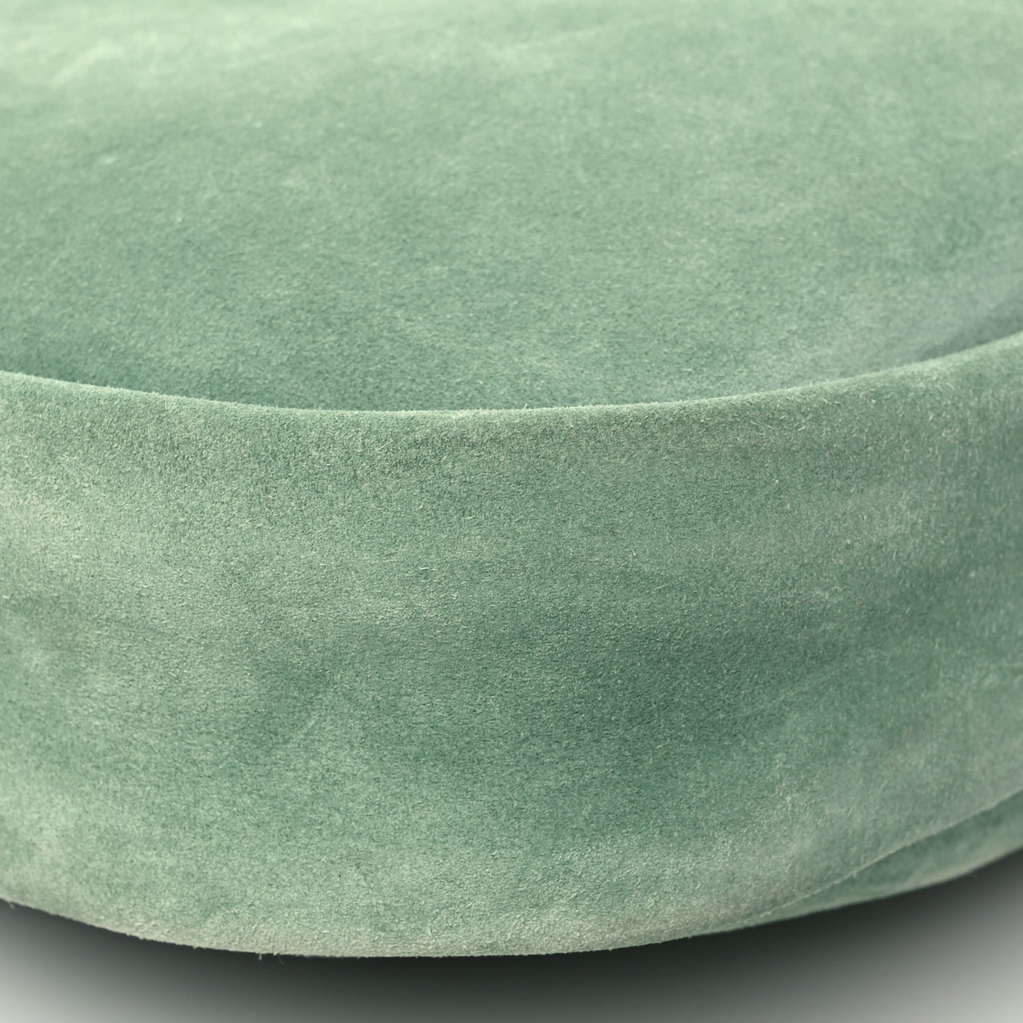 Suede Reverse Hobo Nymph Green