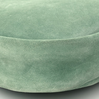 Salvatore Ferragamo Suede Reverse Hobo Nymph Green 6 of 9