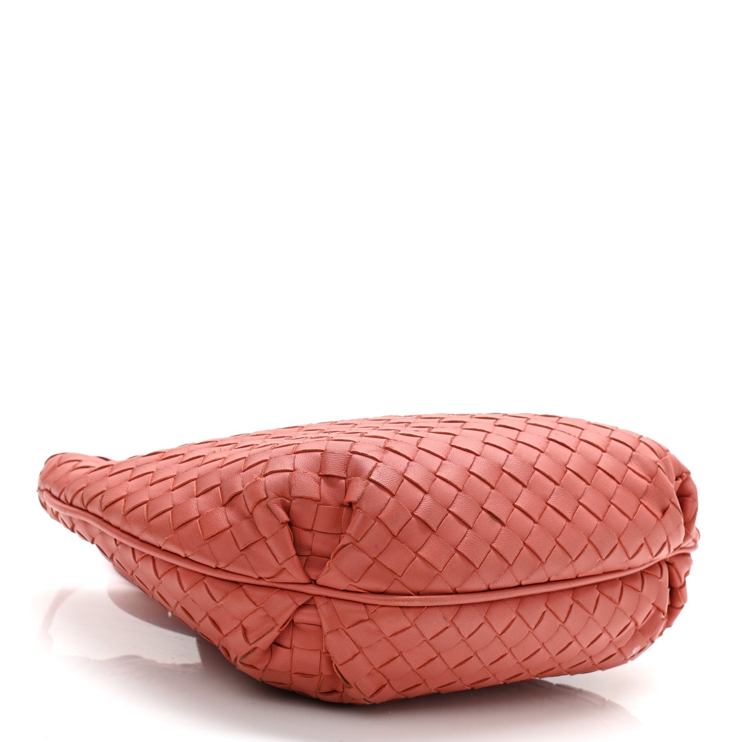 Nappa Intrecciato Crossbody Terracota