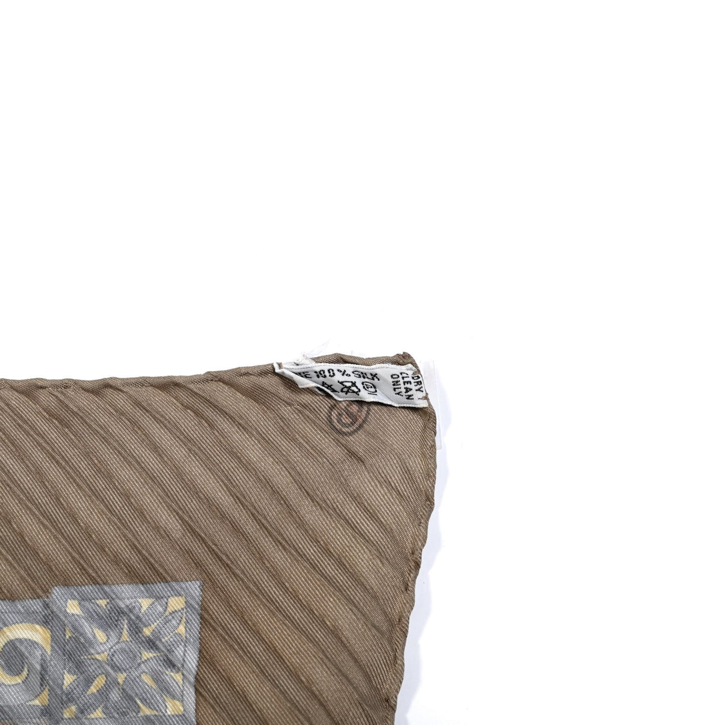 Silk Courbettes Et Cabrioles Plisse Scarf 90