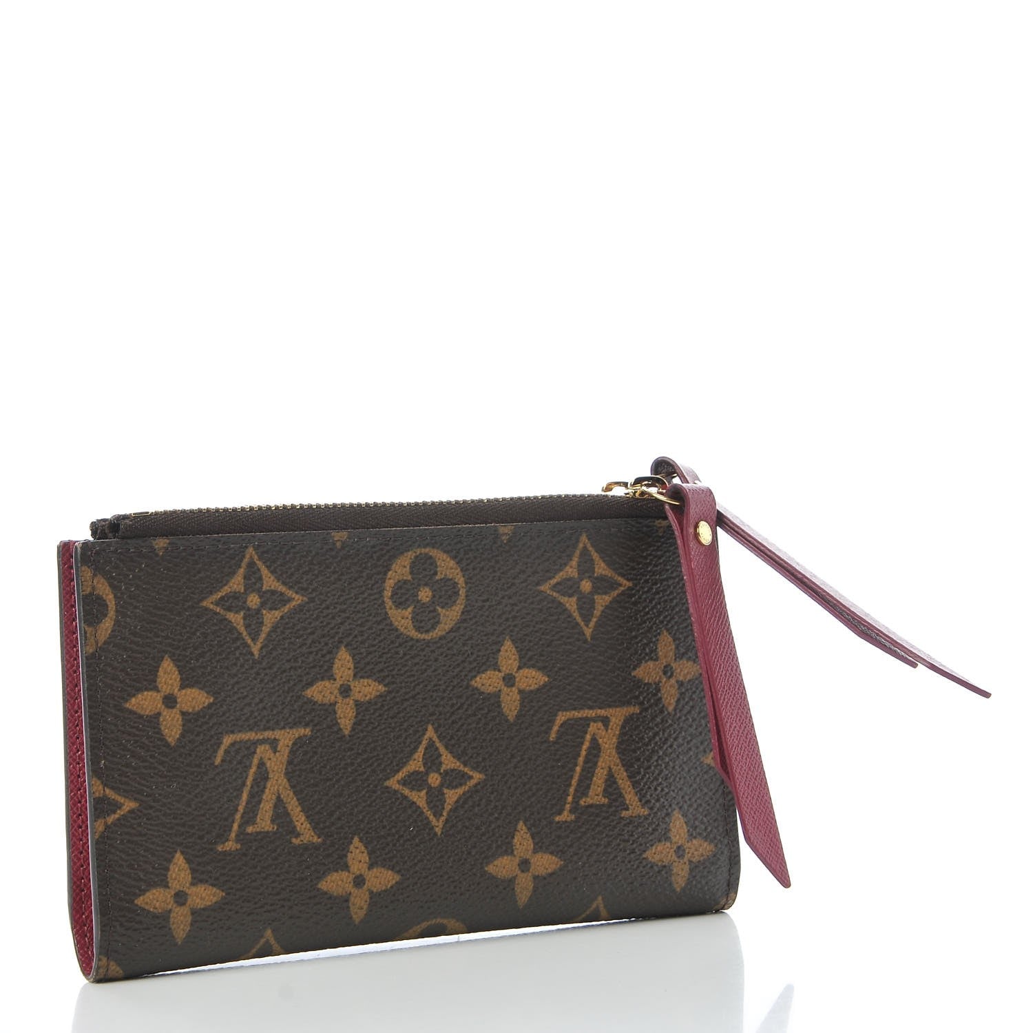 Louis Vuitton Monogram Adele Compact Wallet Fuchsia 3 of 9