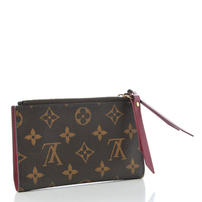 Louis Vuitton Monogram Adele Compact Wallet Fuchsia 3 of 9