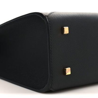Moynat Carat Calfskin Gabrielle PM Black 8 of 10