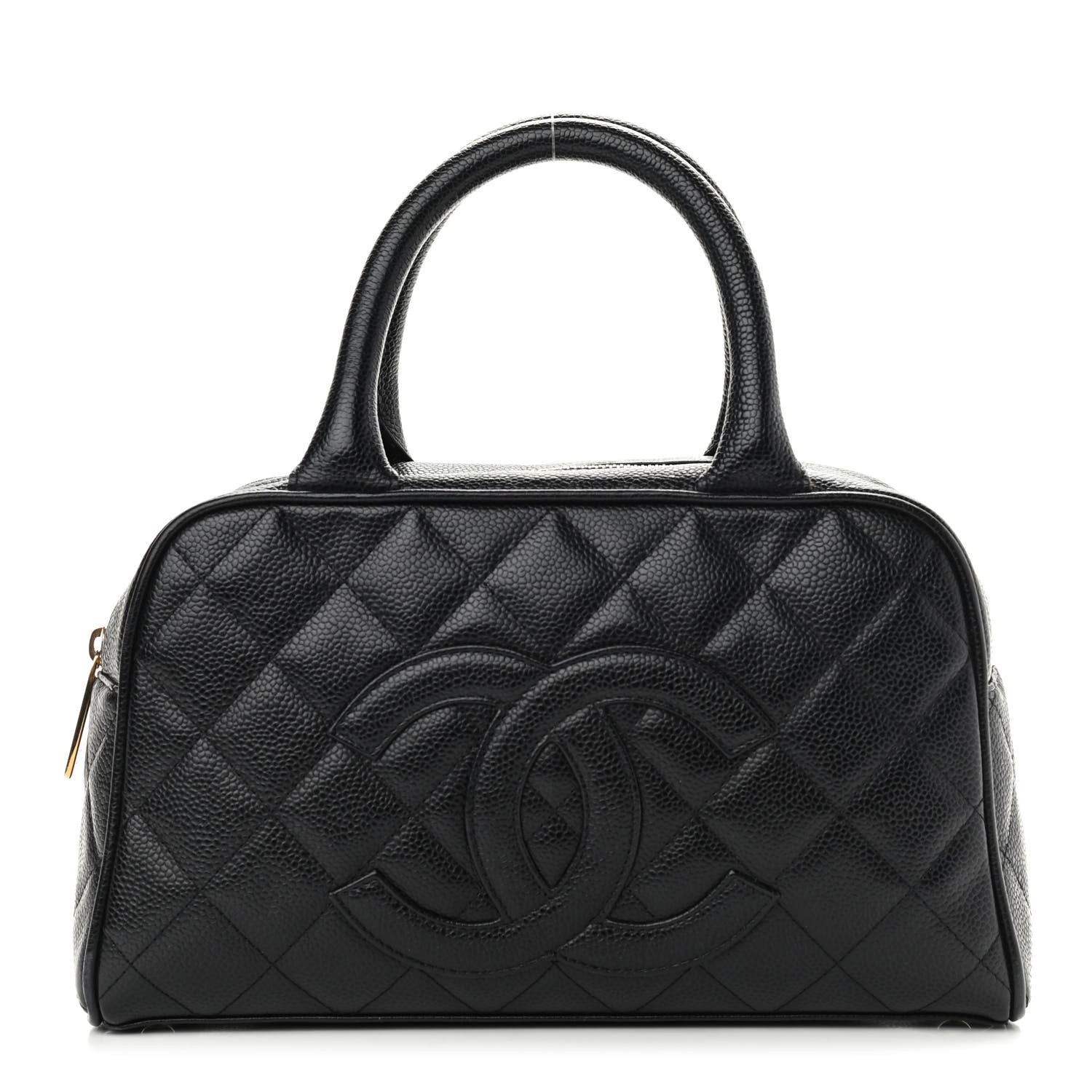 Chanel Caviar Quilted Small Bowler Black 1 of 16
