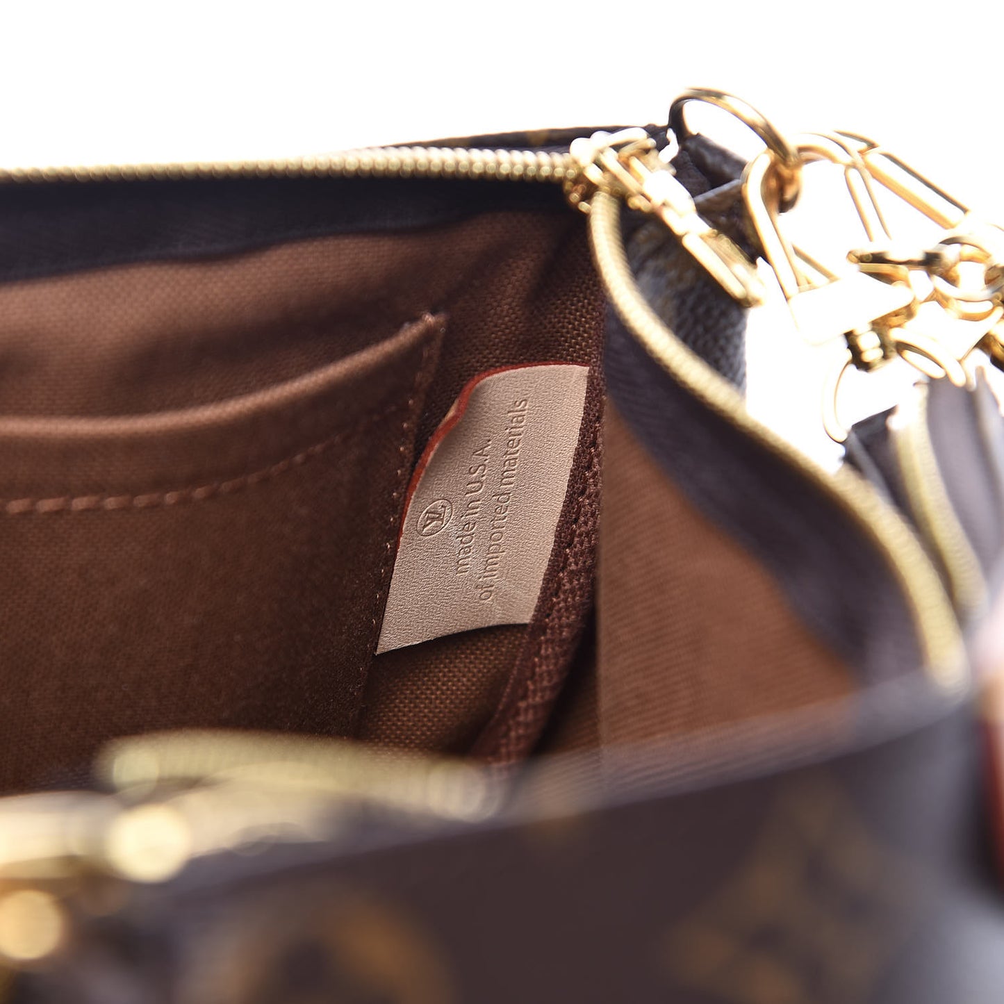 Monogram Multi Pochette Accessories Kaki