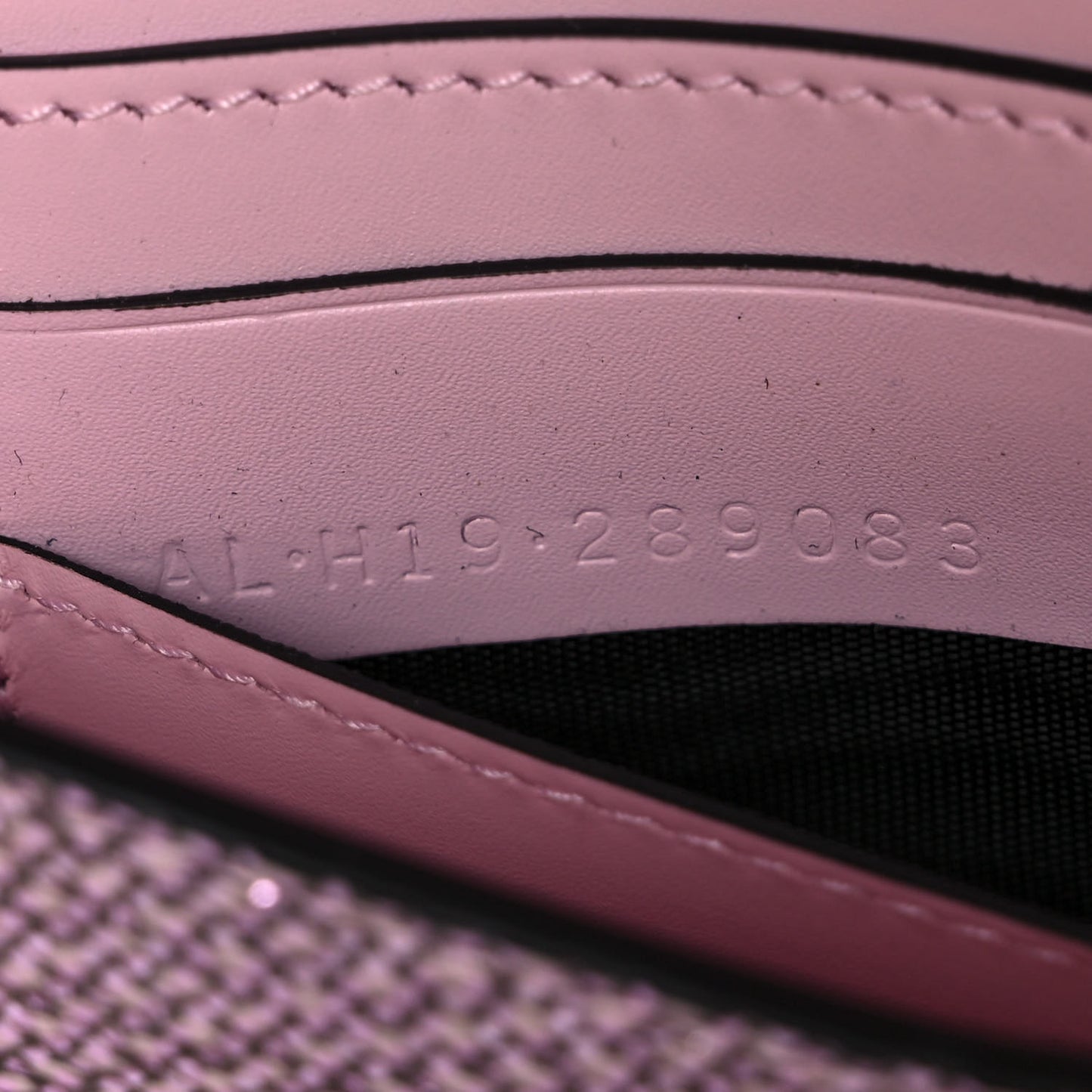 Karung Serpenti Forever Wristlet Wallet Pink