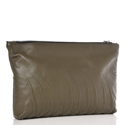 Alexander McQueen Leather Rib Cage Clutch 3 of 7