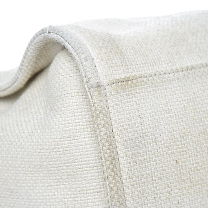 Chanel Woven Straw Raffia Extra Large Deauville Tote White Navy 12 of 17