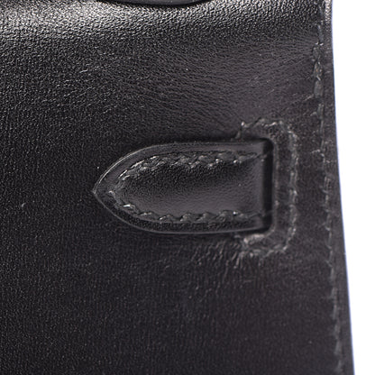 Hermes Box Mini Kelly Sellier 20 Black 11 of 30