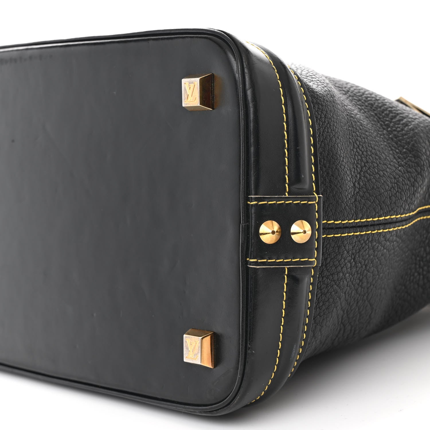 Louis Vuitton Suhali Lockit MM Black 10 of 12